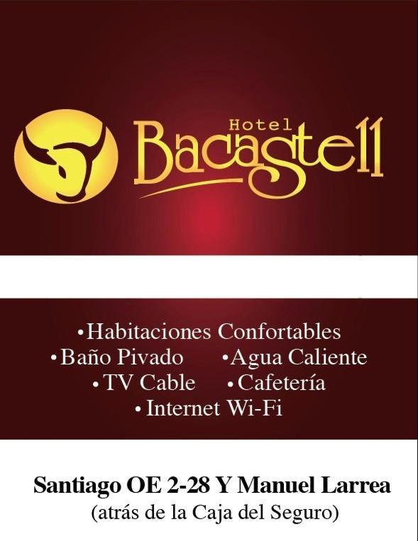 Hotel Bacastell Кіто Екстер'єр фото